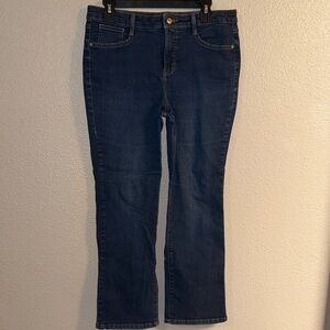 Gloria Vanderbilt Dark Blue Straight Leg Jeans
